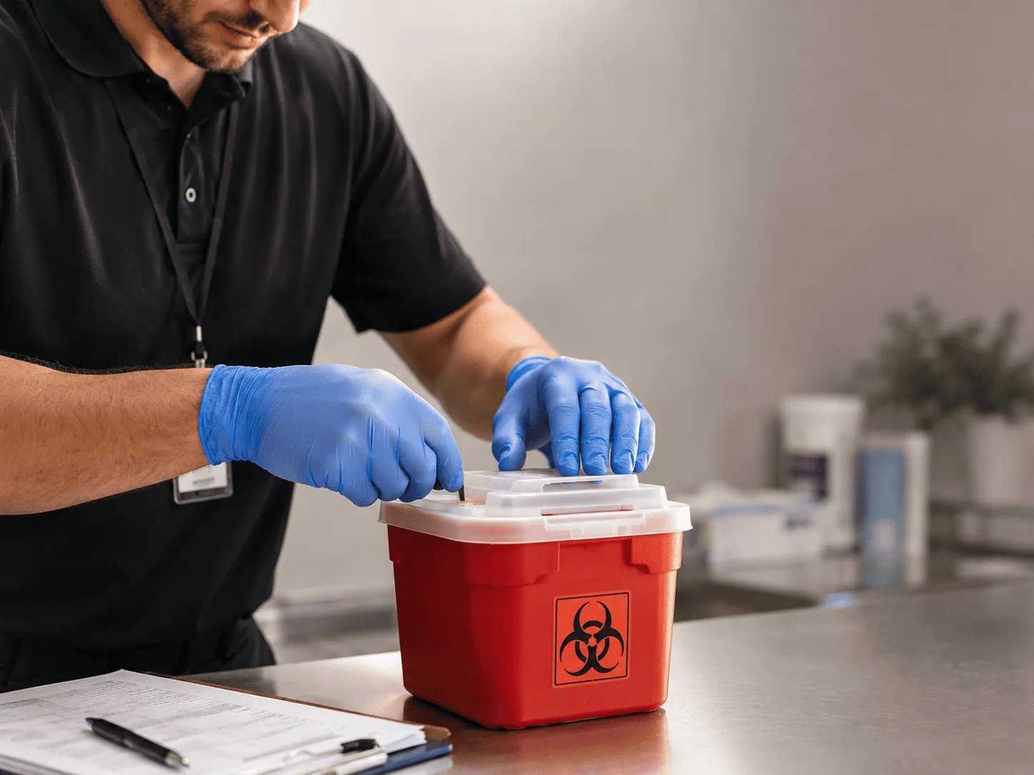 Why choose Sharps Waste Disposal in Halliday, ND